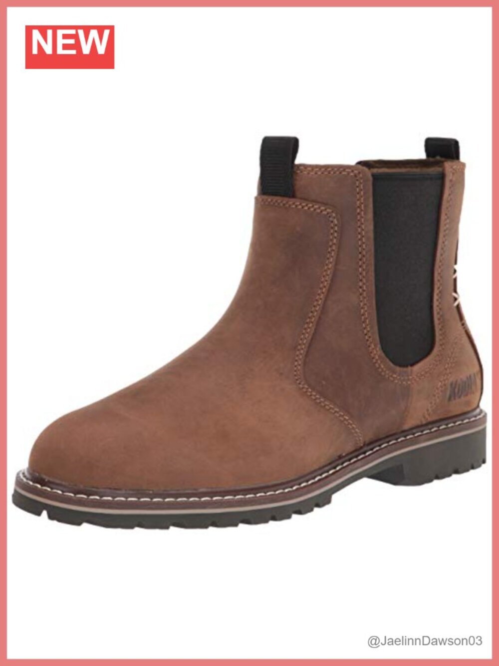 Kodiak Bralorne Leather Chelsea Boot Waterproof Slip-On Ankle Bootie